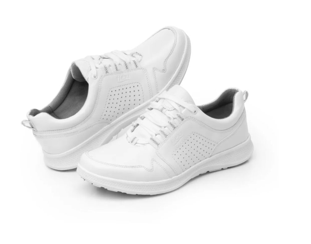 Tenis Dama Flexi Deportivos Blanco Piel 101306