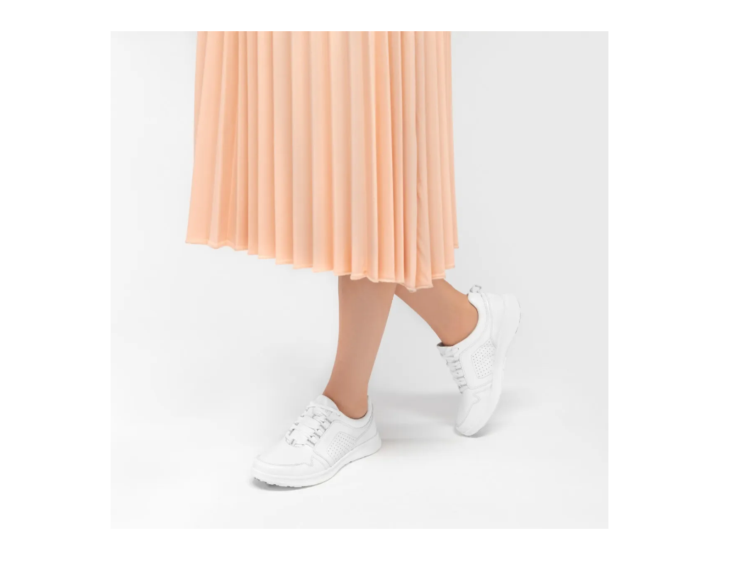 Tenis Dama Flexi Deportivos Blanco Piel 101306