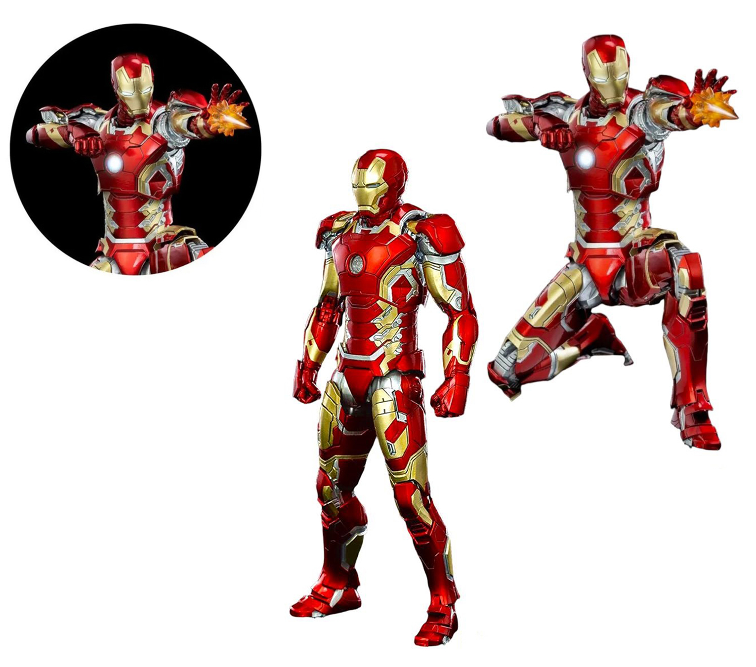 Figura de Acción Iron Man Mark 43  Coleccionable Avengers Figura Articulada Especial