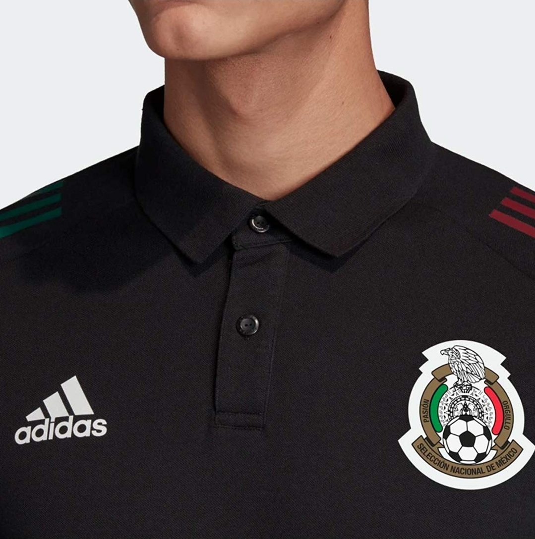 PLAYERA POLO ADIDAS SELECION MEXICANA 2022