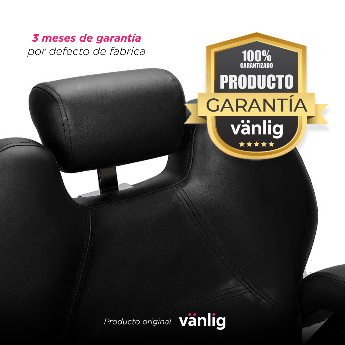Silla Sillon de Barberia Peluqueria Estilista Uso Rudo Negro