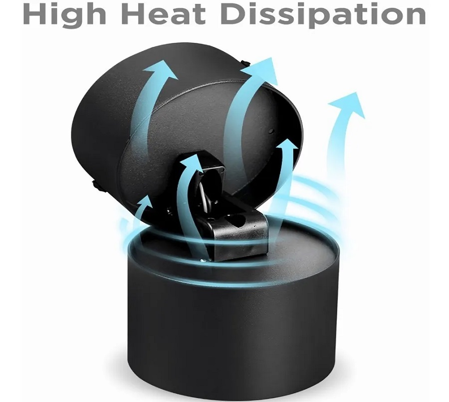 2 Lámparas Led De Techo Luminario Dirigible 6500K 