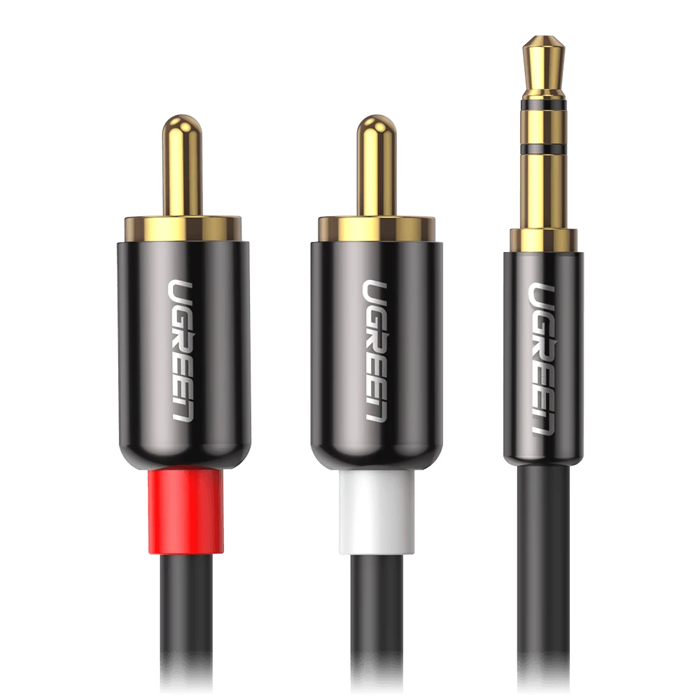 Cable Divisor Audio Ugreen Jack 3.5mm Macho A 2rca Macho 5m
