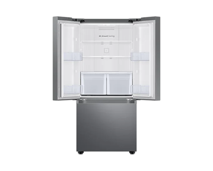 Refrigerador Samsung RF22A4010S9/EM 22 Pies 3 Puertas Silver 