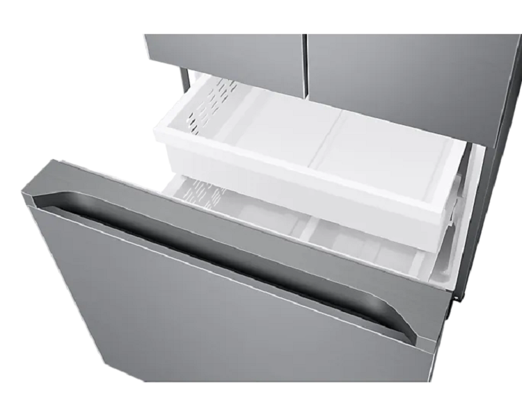 Refrigerador Samsung RF22A4010S9/EM 22 Pies 3 Puertas Silver 