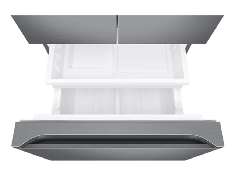 Refrigerador Samsung RF22A4010S9/EM 22 Pies 3 Puertas Silver 