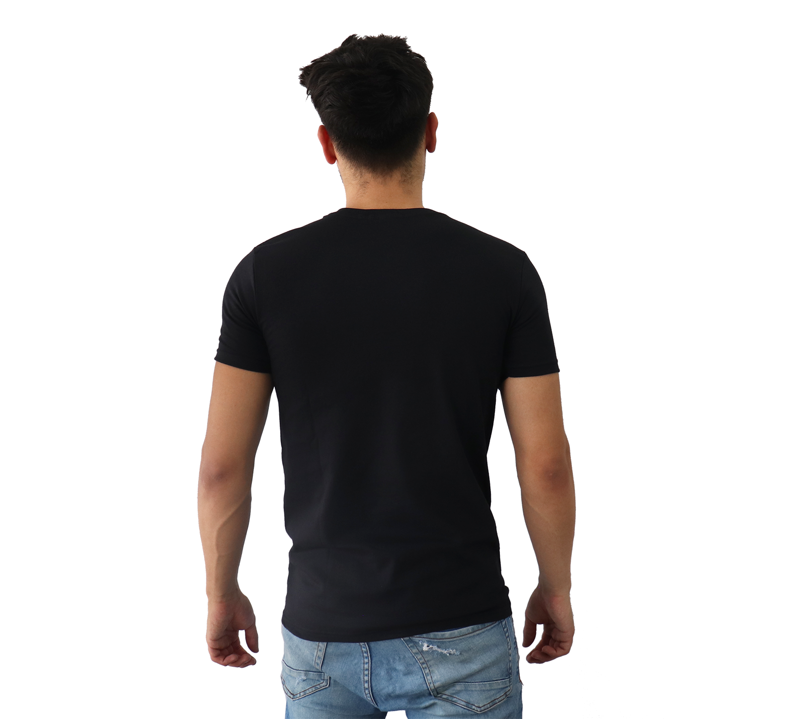 Playera Cuello V Manga Corta para Caballero