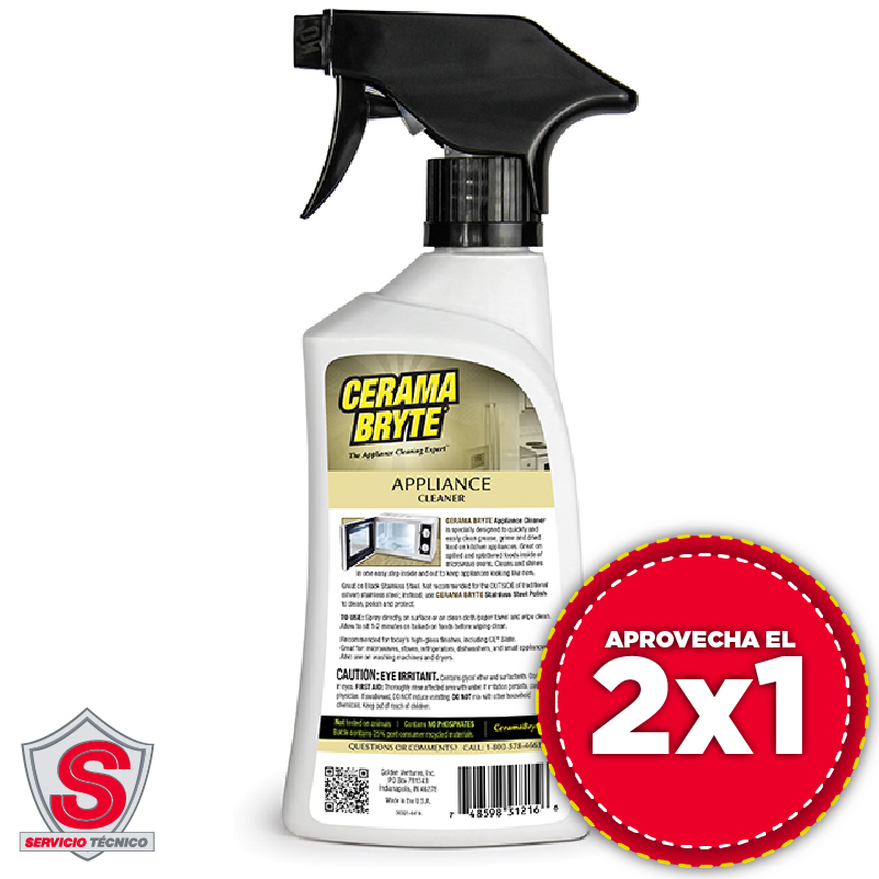 Limpiador Para Electrodomésticos - Cerama Bryte - 2x1