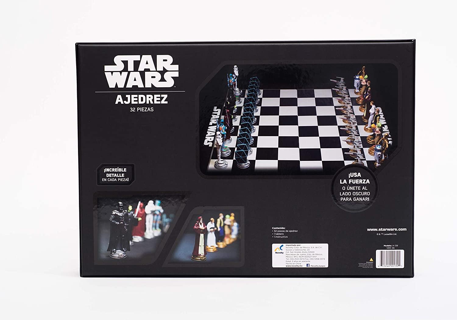 Ajedrez Star Wars 32 Piezas Edición Especial