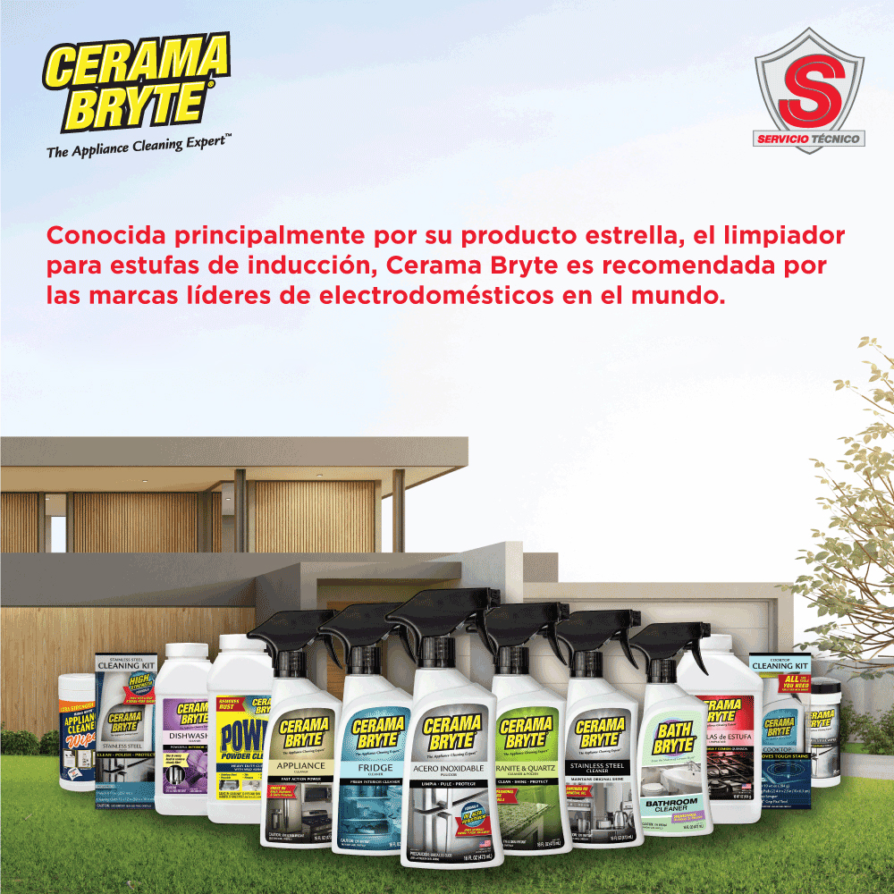 Limpiador Para Electrodomésticos - Cerama Bryte - 2x1