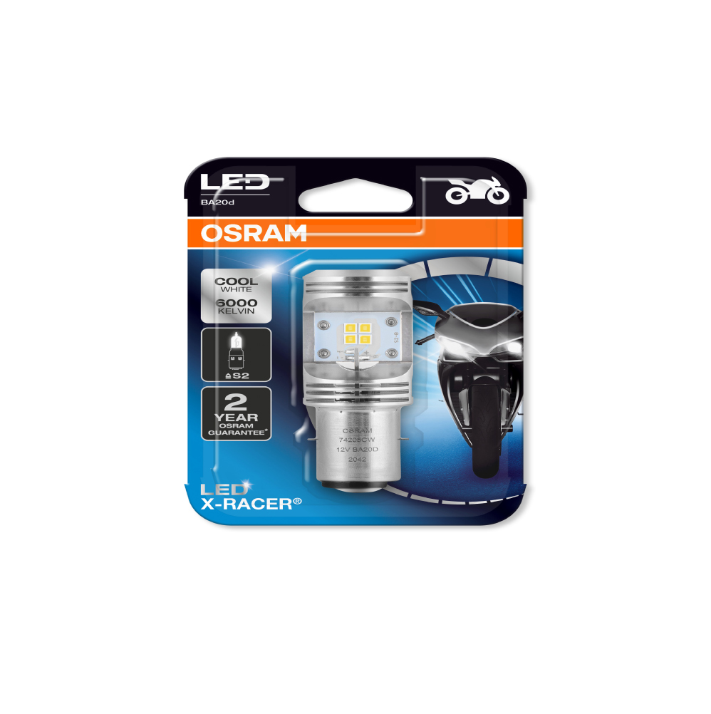 Foco Moto Led S2 Media Vuelta Osram Original 