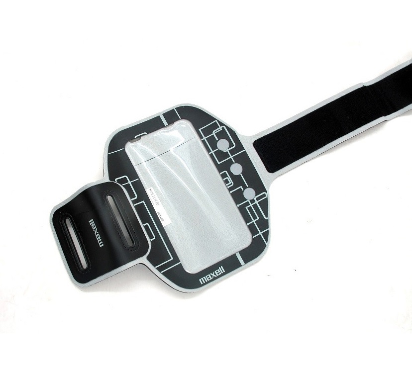 Maxell / Funda Brazalete Deportivo Para Celular Universal / 347554 / Negro