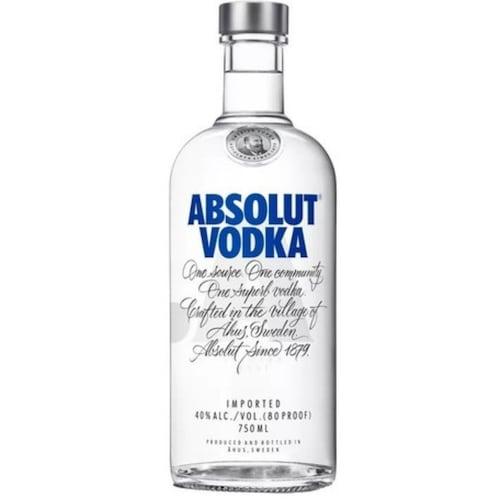 Vodka Absolut 750 mL 