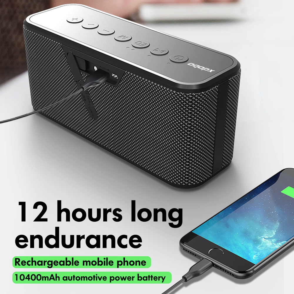 XDOBO X8 Plus Negro Bocina Bluetooth 5.0 80 Watts Ipx5 Tws