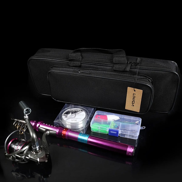 Kit De caña de Pescar, sebos y Carrete