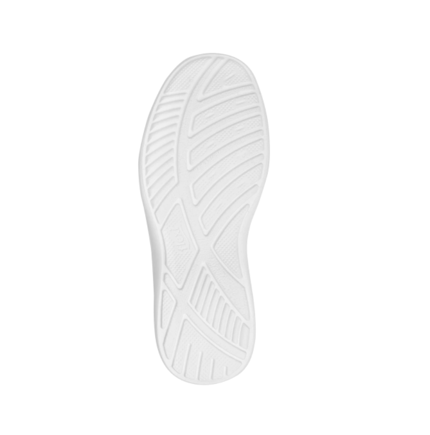 Slip On Liso Flexi Para Hombre Estilo 63209 Blanco