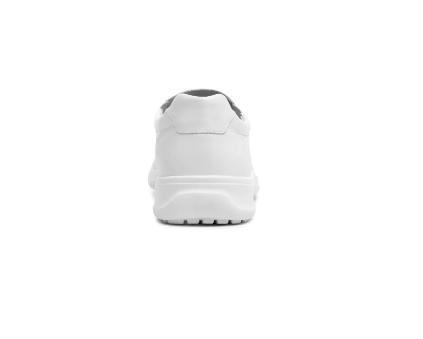 Slip On Liso Flexi Para Hombre Estilo 63209 Blanco