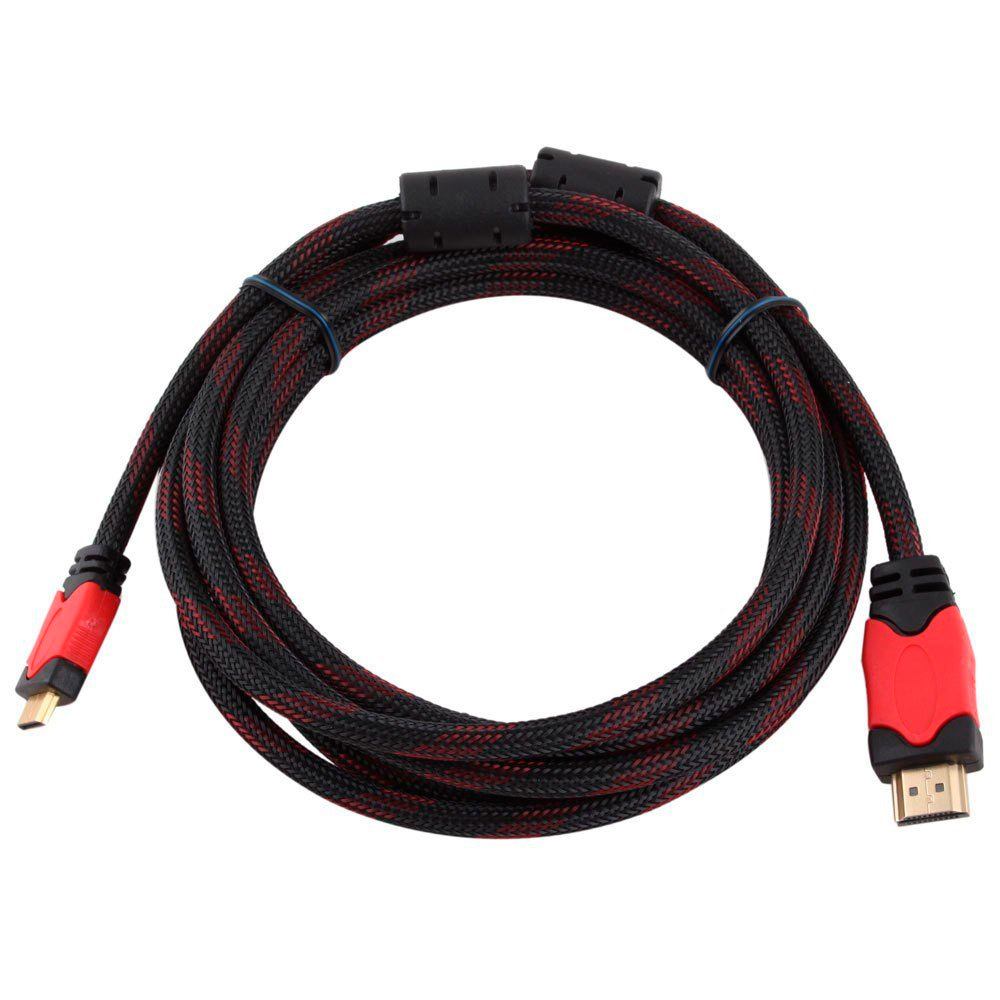 Cable Hdmi 20 Metros 1080P Trenzado Negro