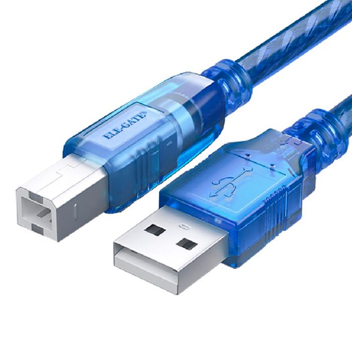Paquete de 3 Cables USB A/B para impresora de 1.5 metros