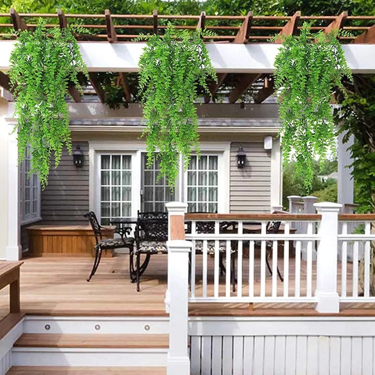 Follaje Artificial Colgante Largo Helecho