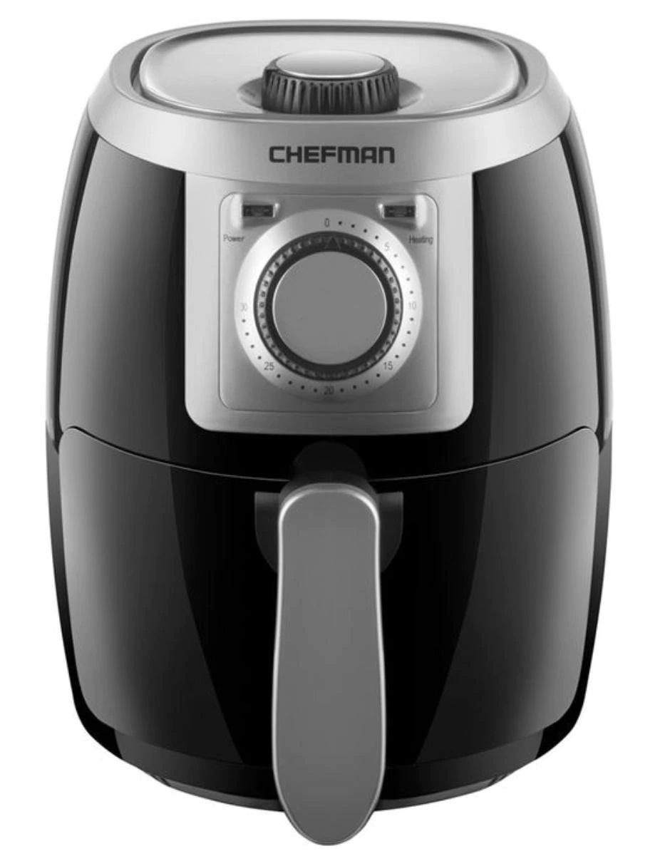 Freidora eléctrica de aire Chefman RJ38-2LM 2L black 120V
