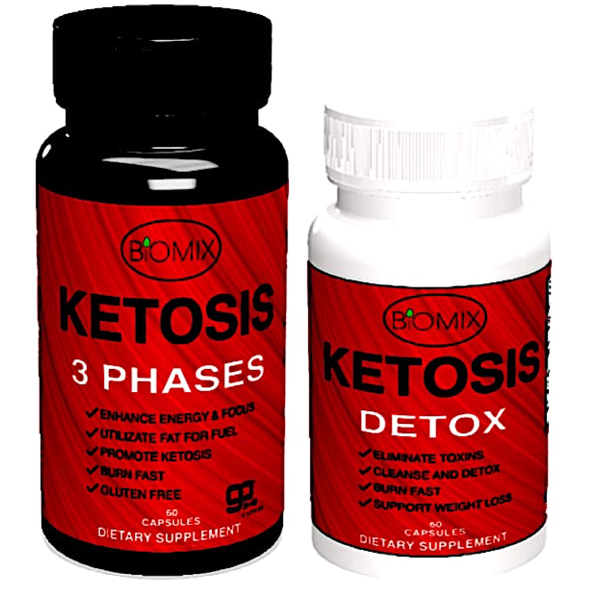 Keto 3 Phases + Keto Detox Sistema Completo Keto de E U A