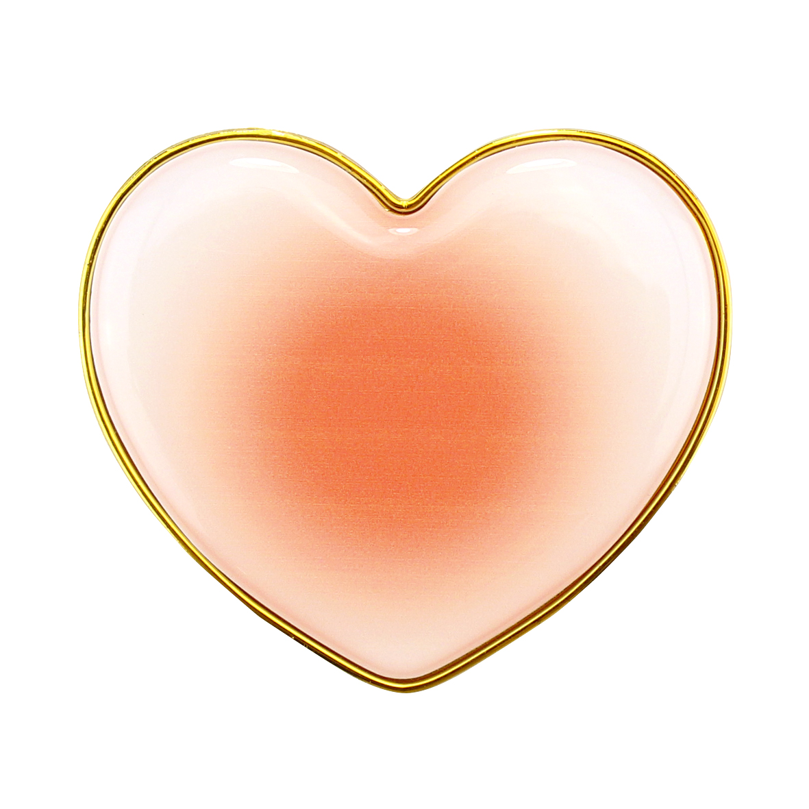 Funda Case Triche para IPHONE 13 Diseño Lisa + Corazón Color Rosa Salmón