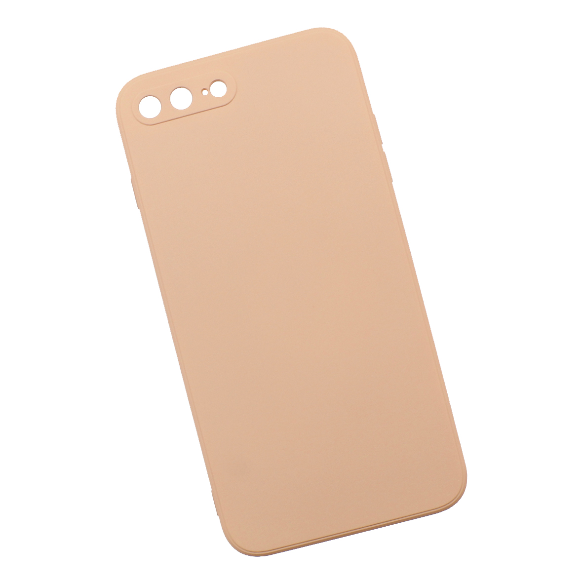 Funda Case Triche para IPHONE 7 PLUS | IPHONE 8 PLUS Diseño Lisa + Corazón Color Rosa Salmón