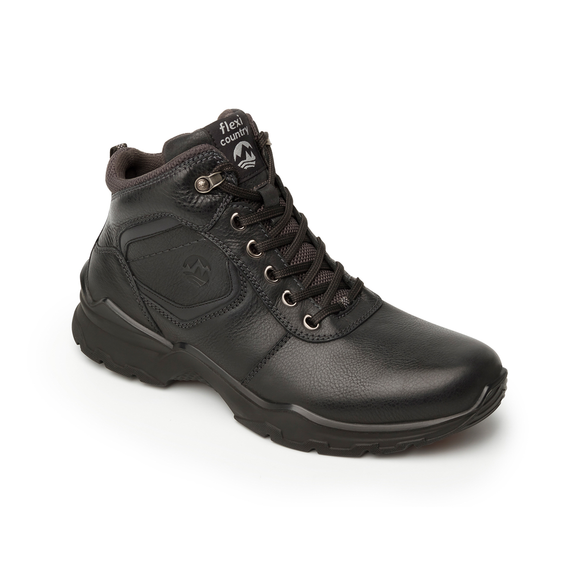 Bota Para Outdoor Flexi Hombre 77802 Negro