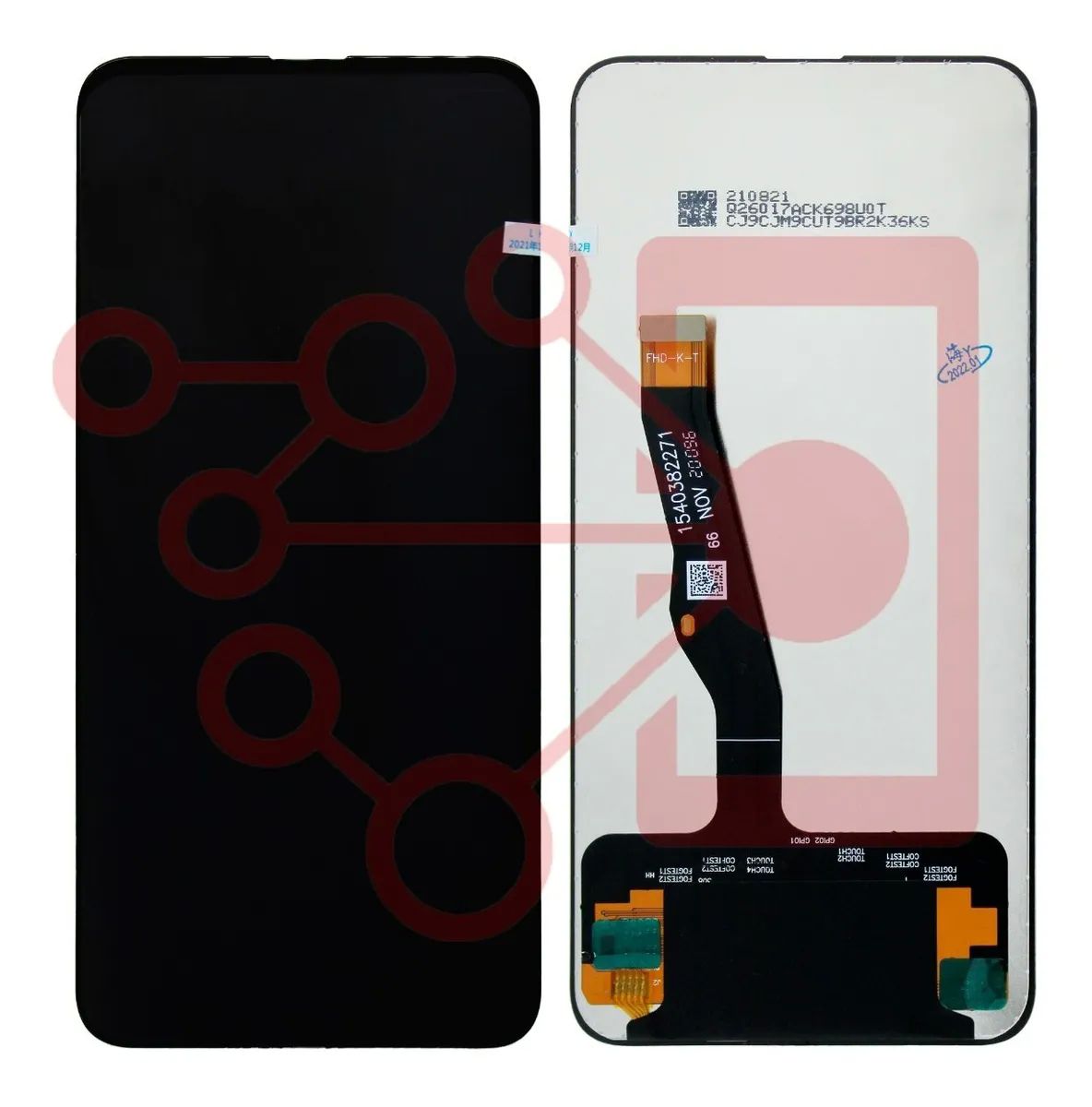 Display Pantalla Touch para Huawei Y9s Negro Calidad Original