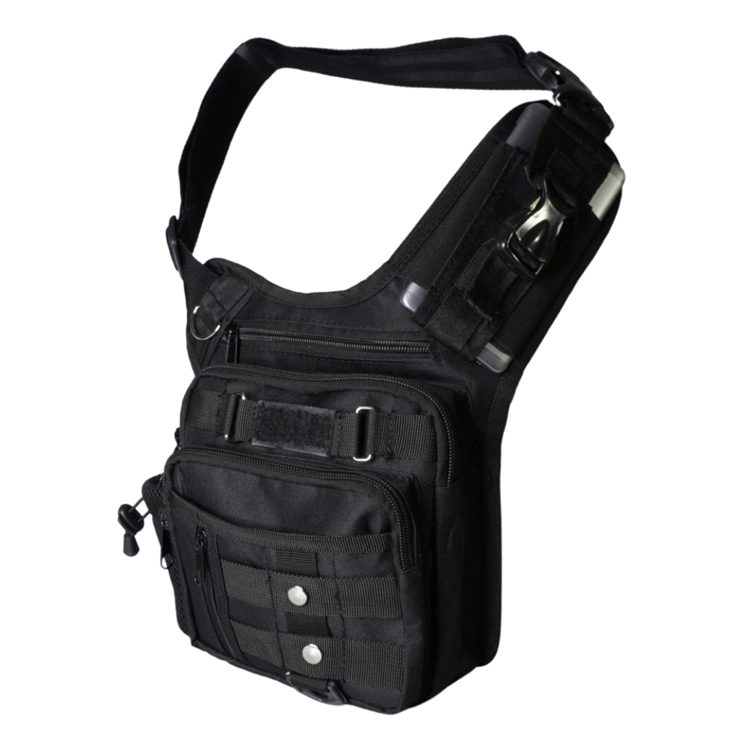 Bandolera Mariconera Mochila Lateral con Porta Celular