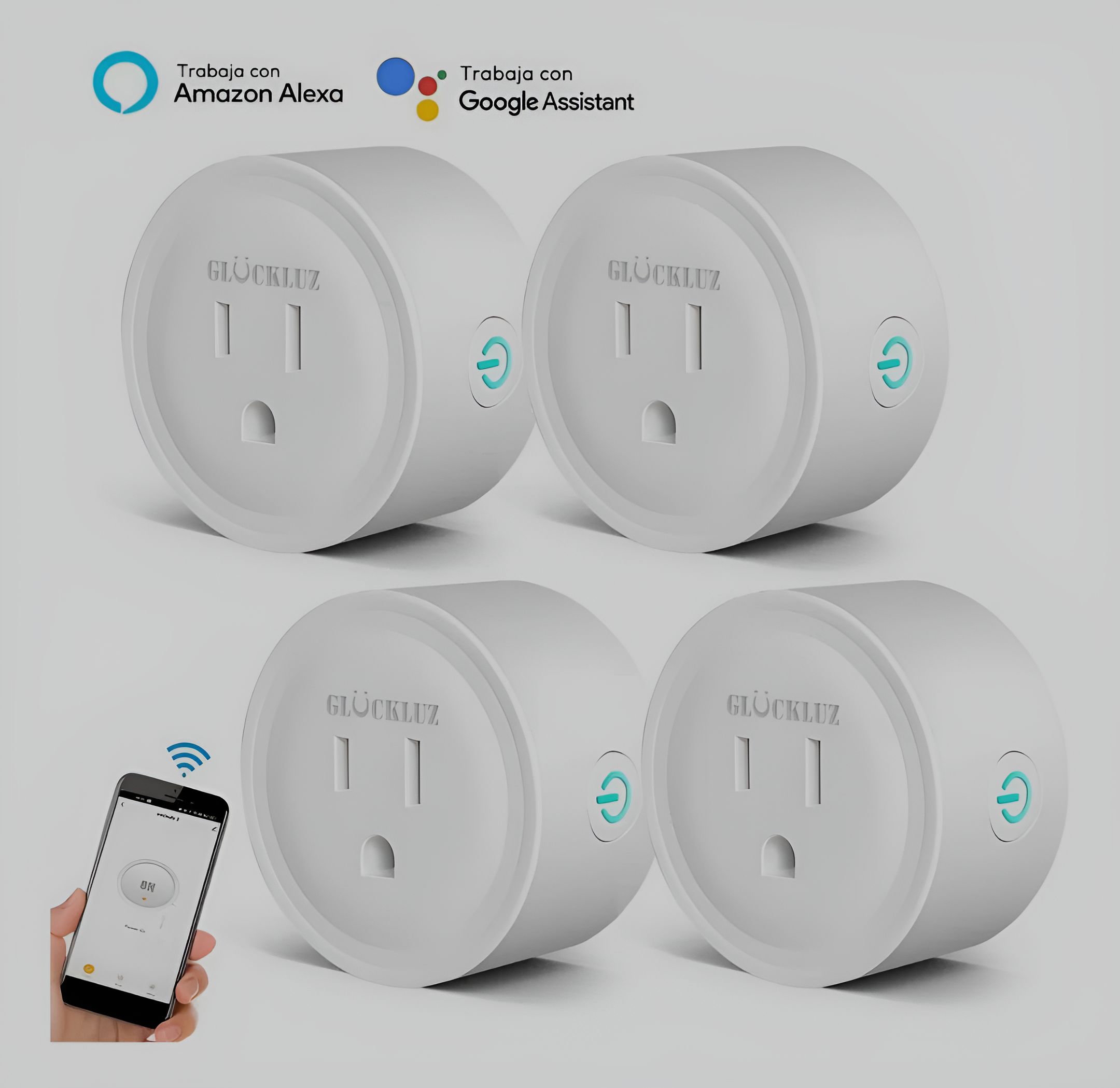 Smart Plug Alexa Enchufe Inteligente Wifi Contacto Por Voz