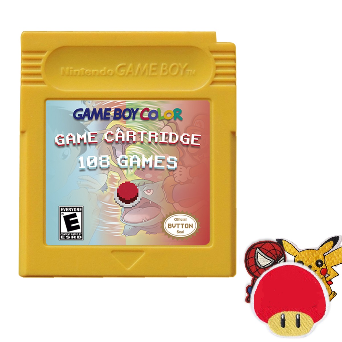 Cartucho Gameboy 108 Juegos Gameboy Color Nintendo Multijuegos 