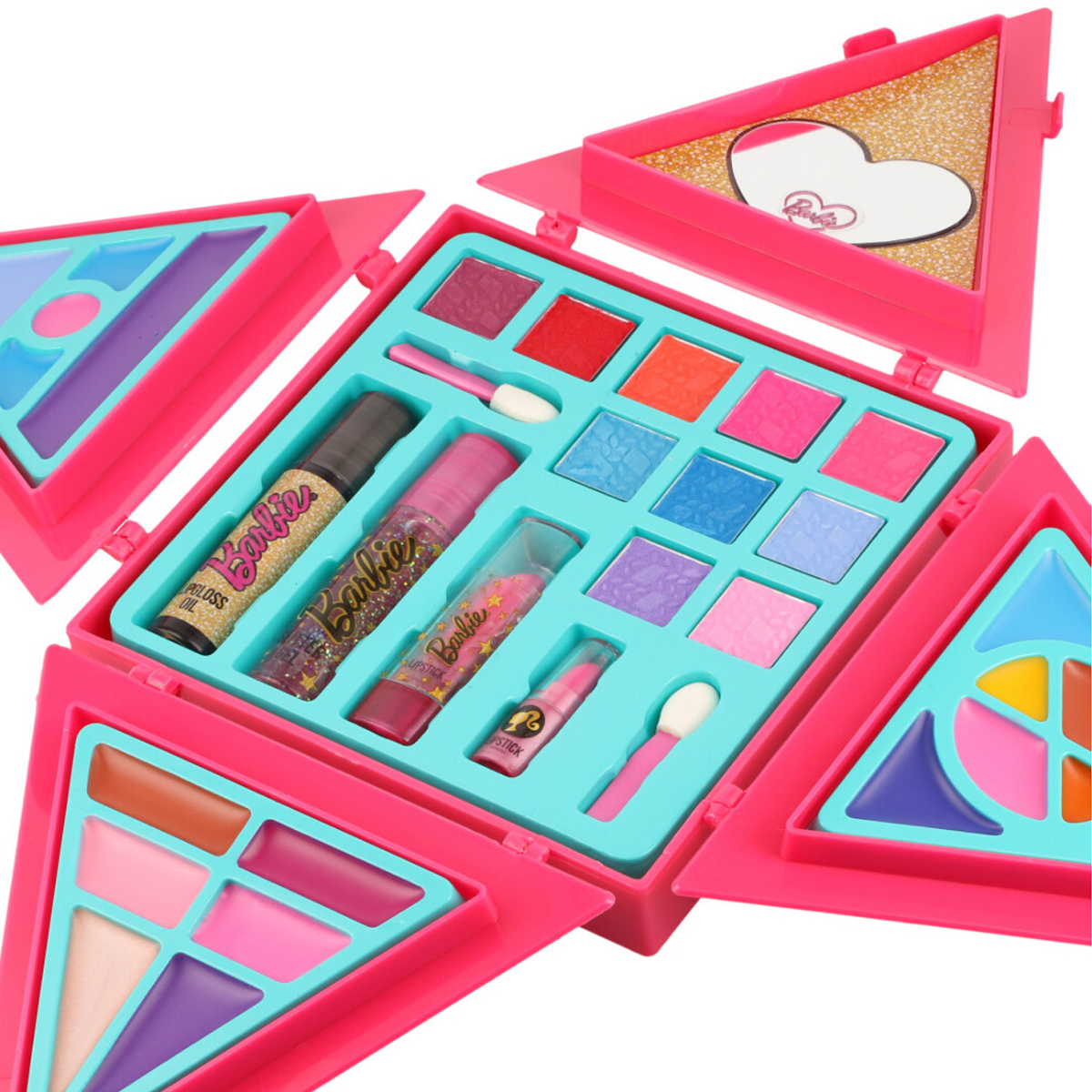 Barbie Maquillaje Make Up Piramidal con 36 accesorios 5526 Mattel 6 a 12 años