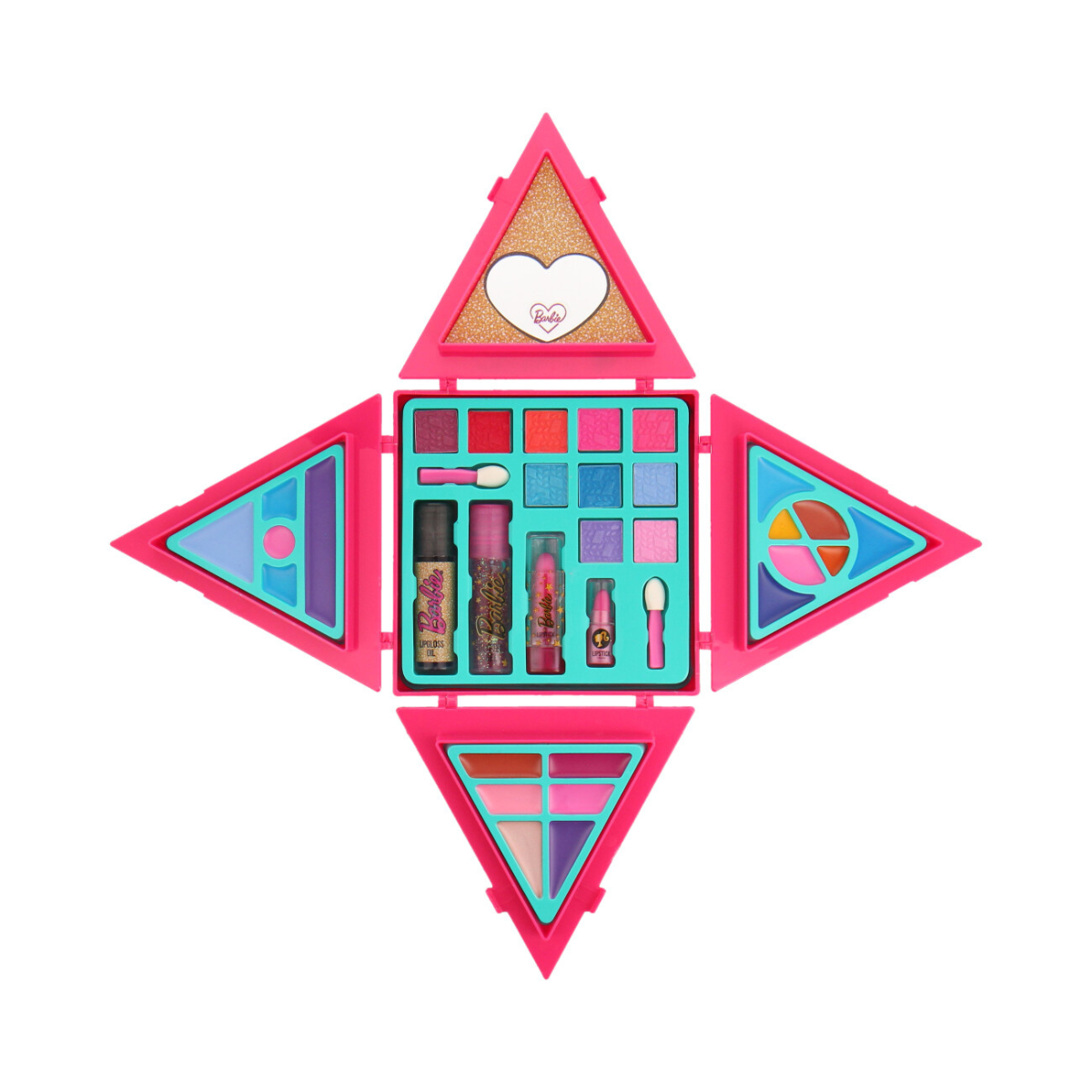 Barbie Maquillaje Make Up Piramidal con 36 accesorios 5526 Mattel 6 a 12 años