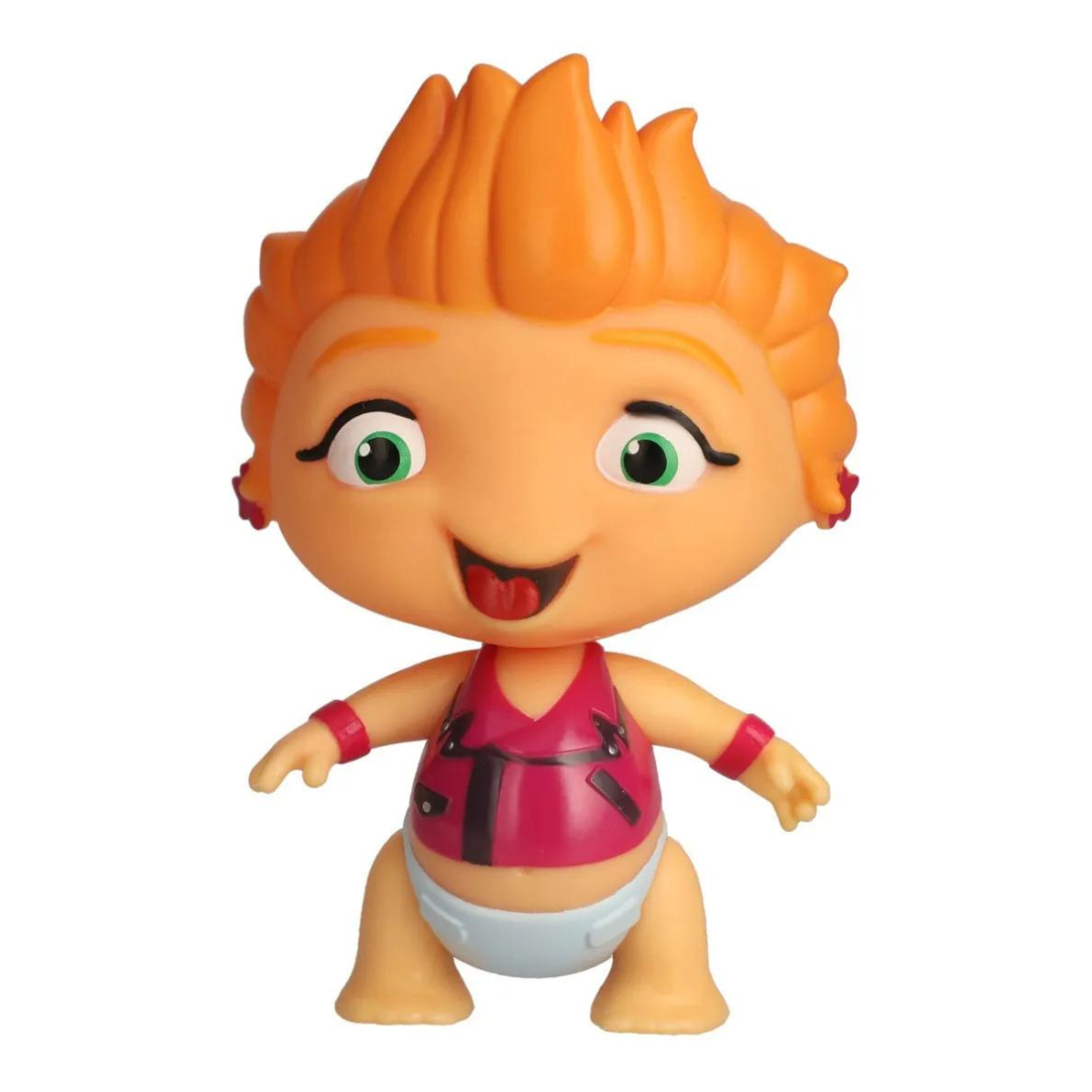 Mini Beat Power Rockers Figura Wat 10 cm + Accesorio Instrumento Musical 