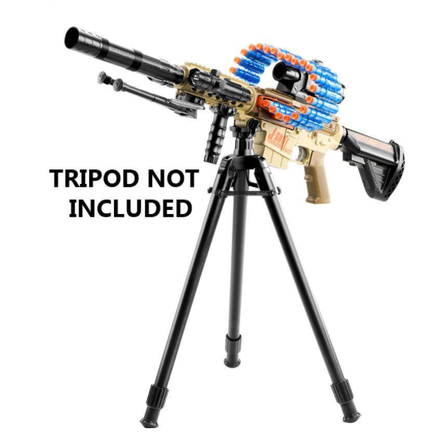 Rifle de Juguete  Automatico Electronico 40 dardos 