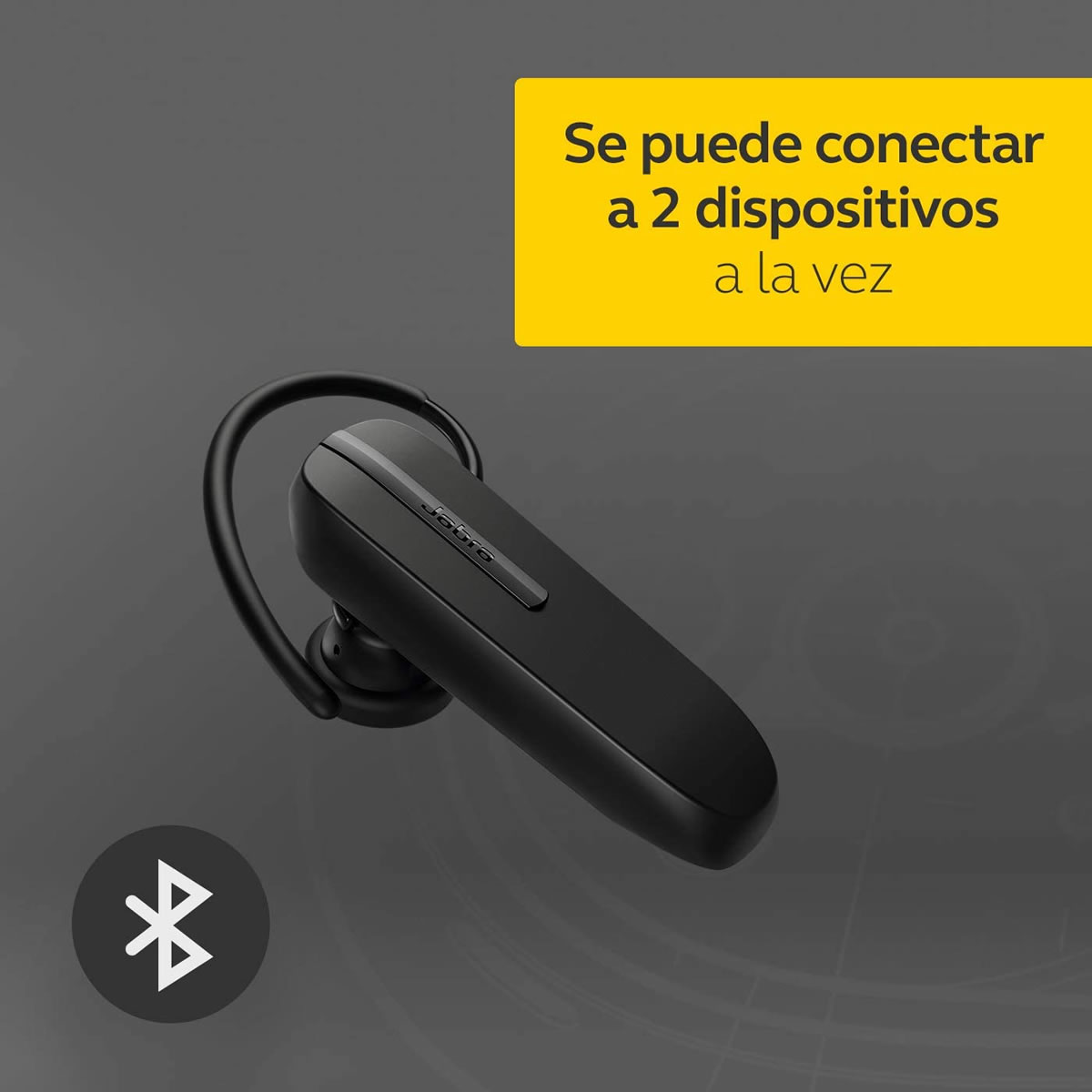 Pinganillo Bluetooth Manos Libres 6h Jabra Talk 15 - Negro