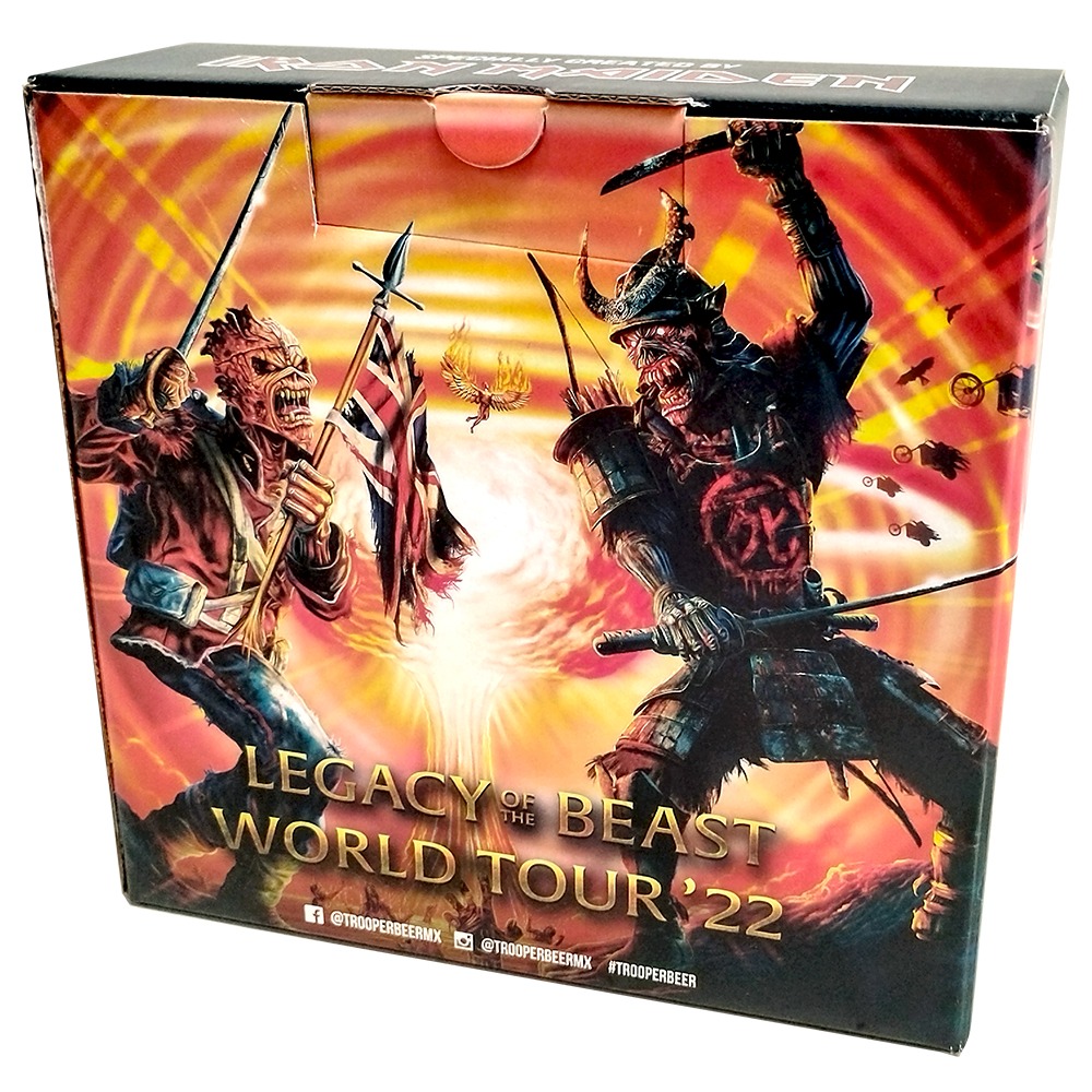 Gift Pack Cerveza Iron Maiden Trooper Con Vaso