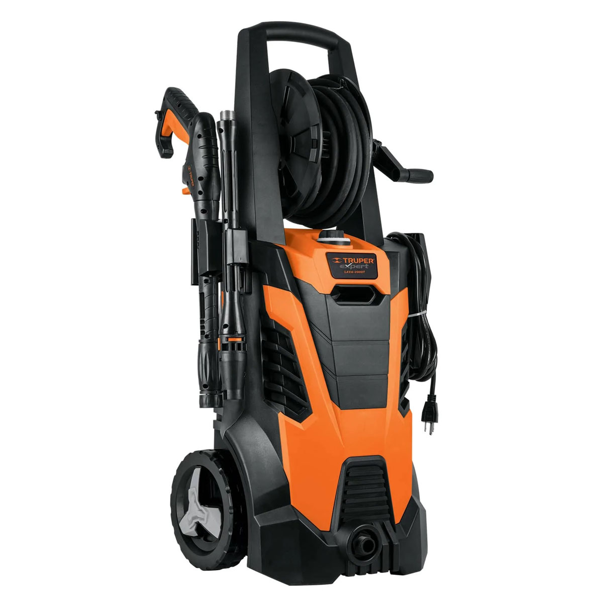 Hidrolavadora eléctrica profesional con manguera de alta presión Truper