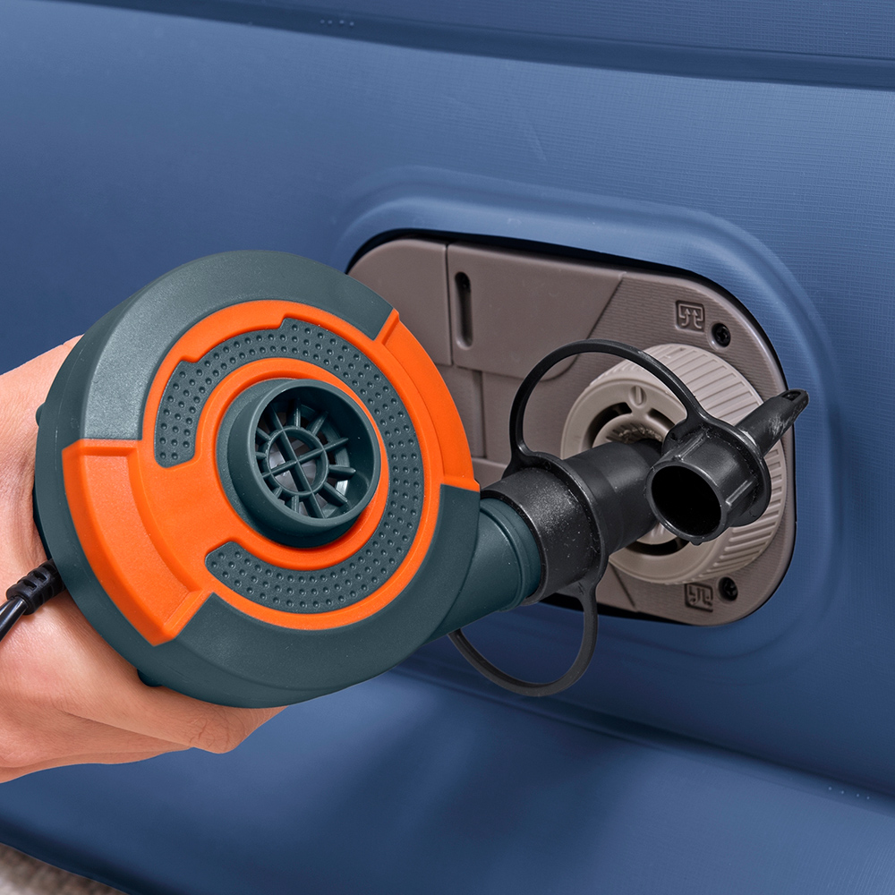 Colchón De Aire Inflable Doble Individual Bomba Ca Integrada