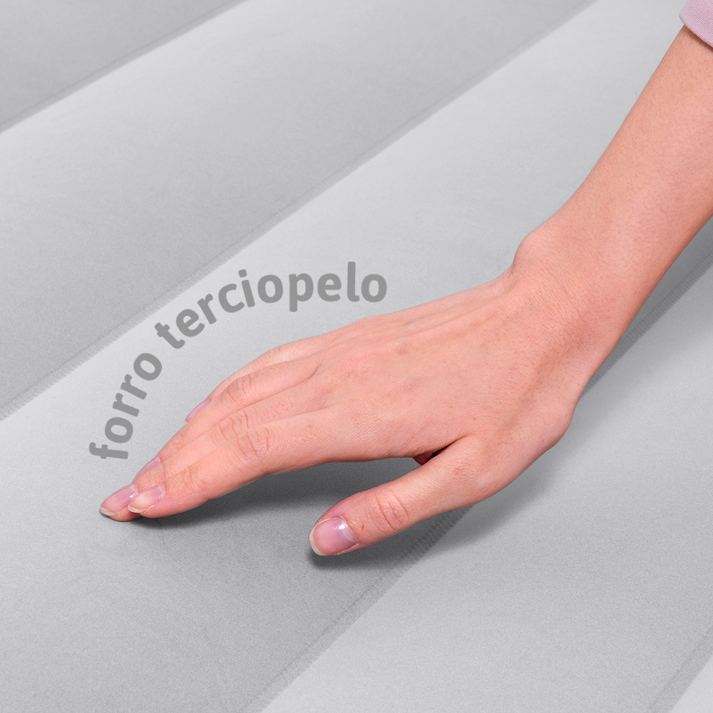 Colchón De Aire Inflable Doble Individual Bomba Ca Integrada