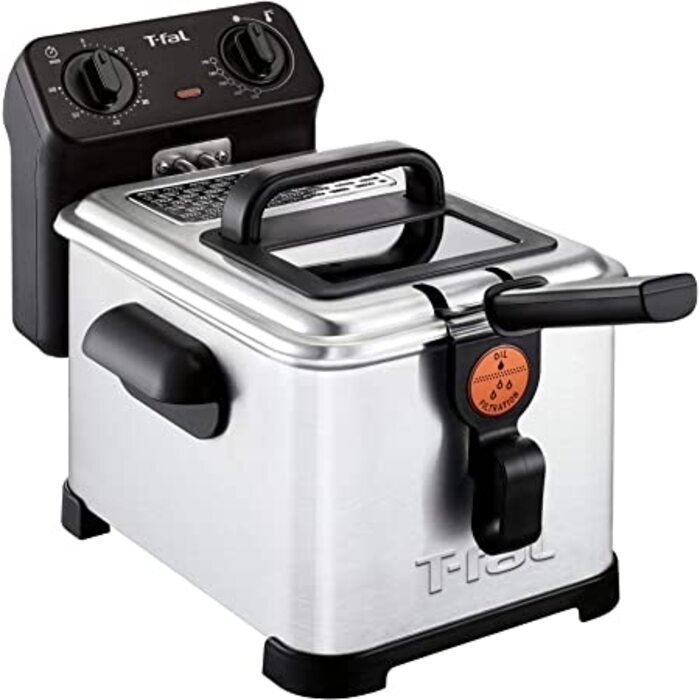 Freidora eléctrica T-fal Filtra Pro 3L acero inoxidable 