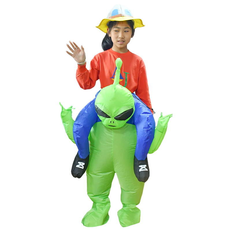 Disfraz inflable Alien toda ocasión halloween - Unitalla para edades 5 a 10 años