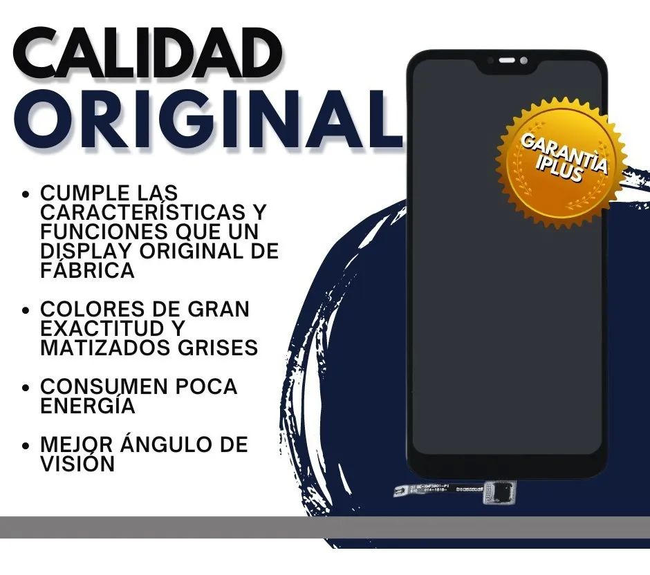 Display Pantalla Touch Para Samsung A12 Negro Calidad Original