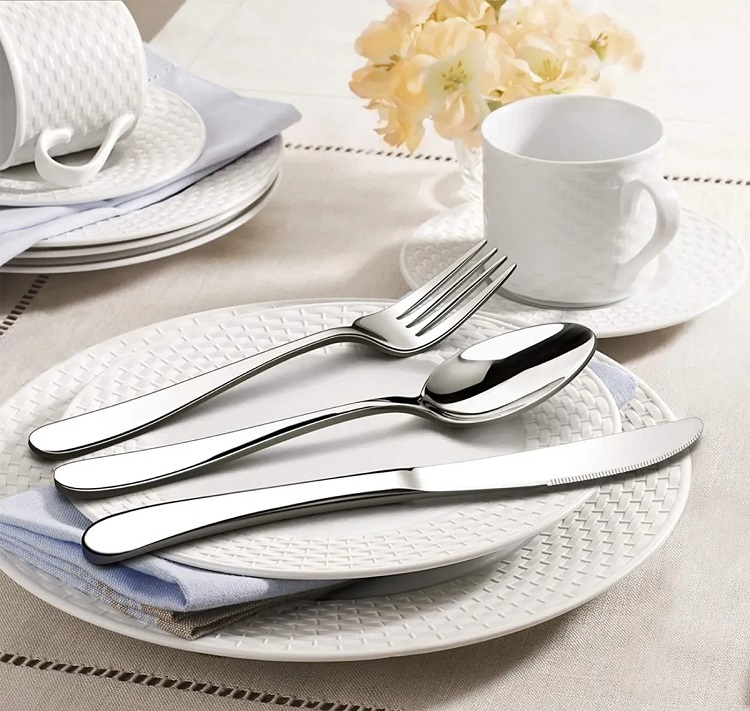 Juego De Cubiertos De Acero Inoxidable De 36 Piezas