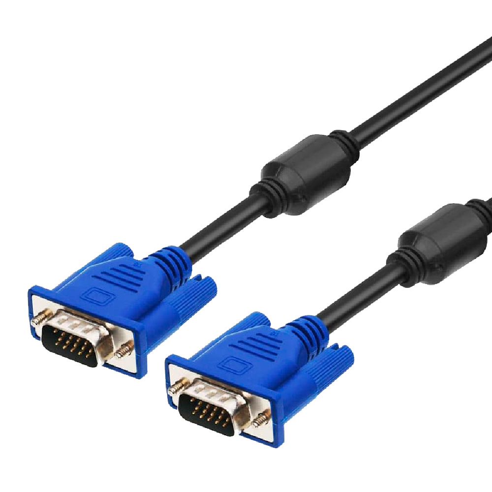 Cable Vga Macho/macho 1.5M (Negro)