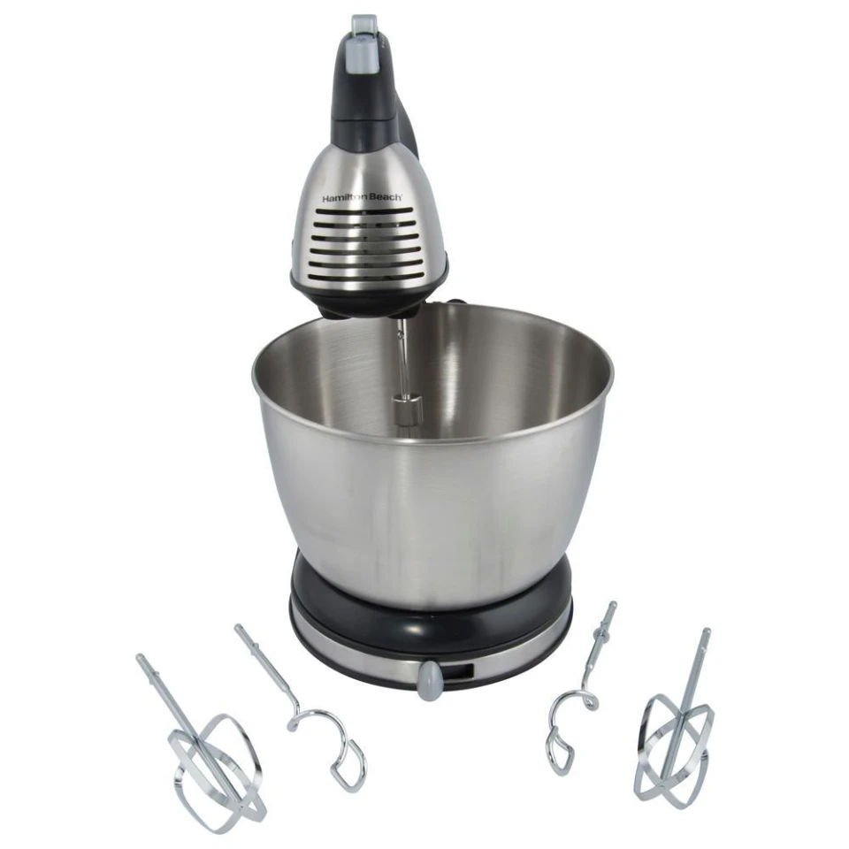 Batidora de Pedestal Hamilton Beach 6 Velocidades Acero Inoxidable Mod. 64650