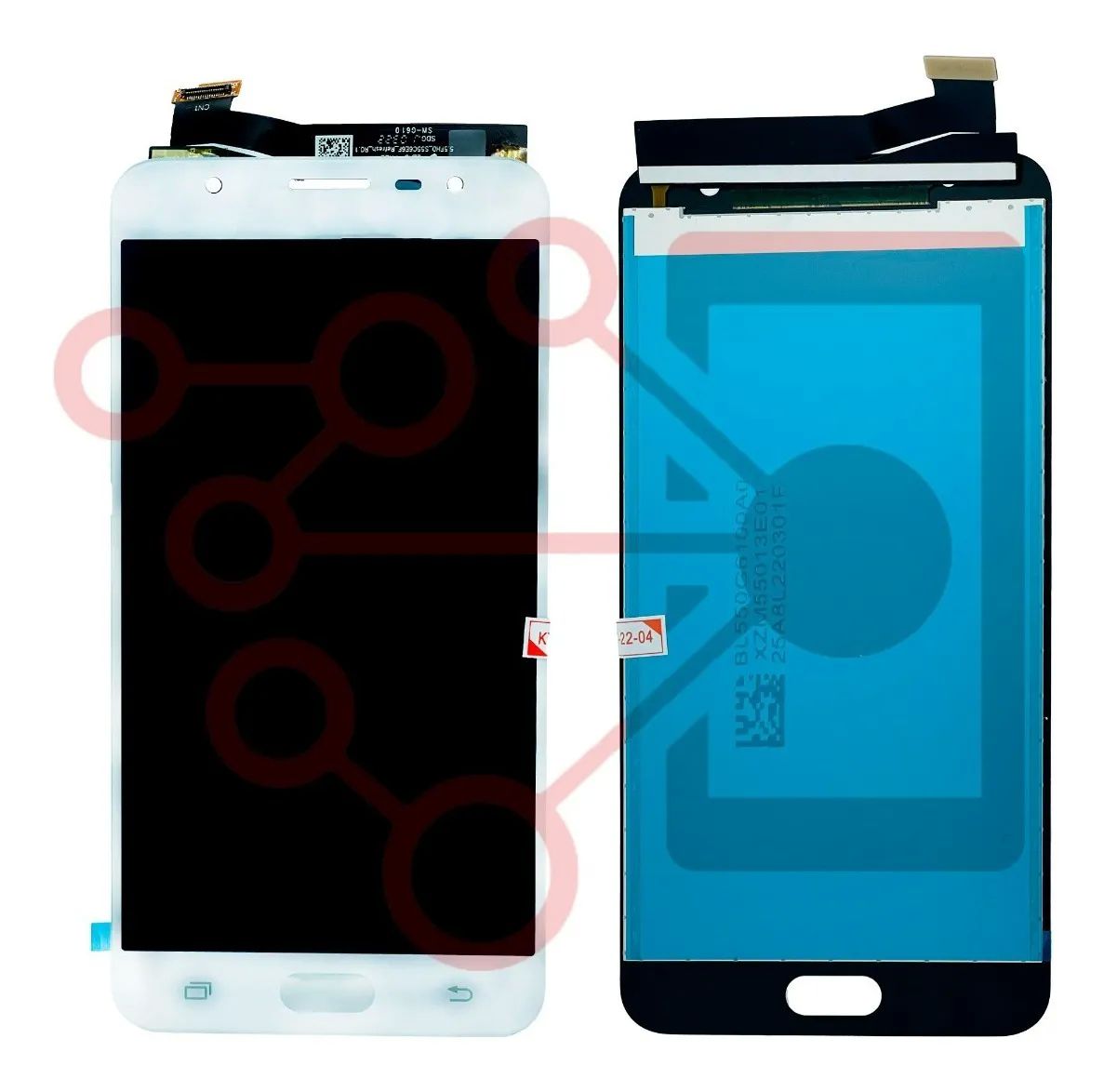 Display Pantalla Touch Para Samsung J7 Prime Blanco Calidad Original