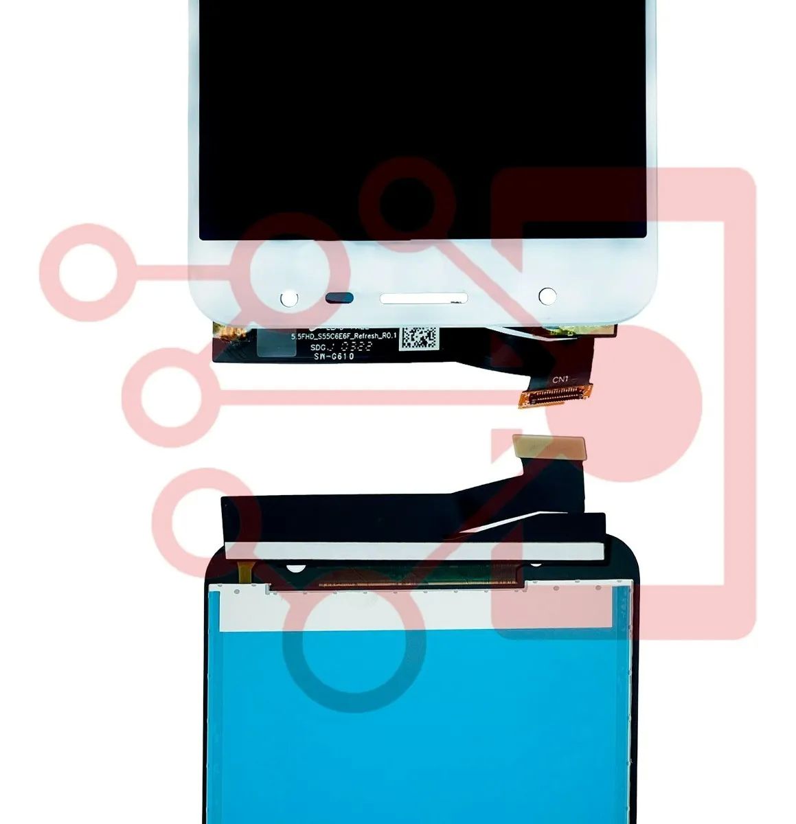 Display Pantalla Touch Para Samsung J7 Prime Blanco Calidad Original